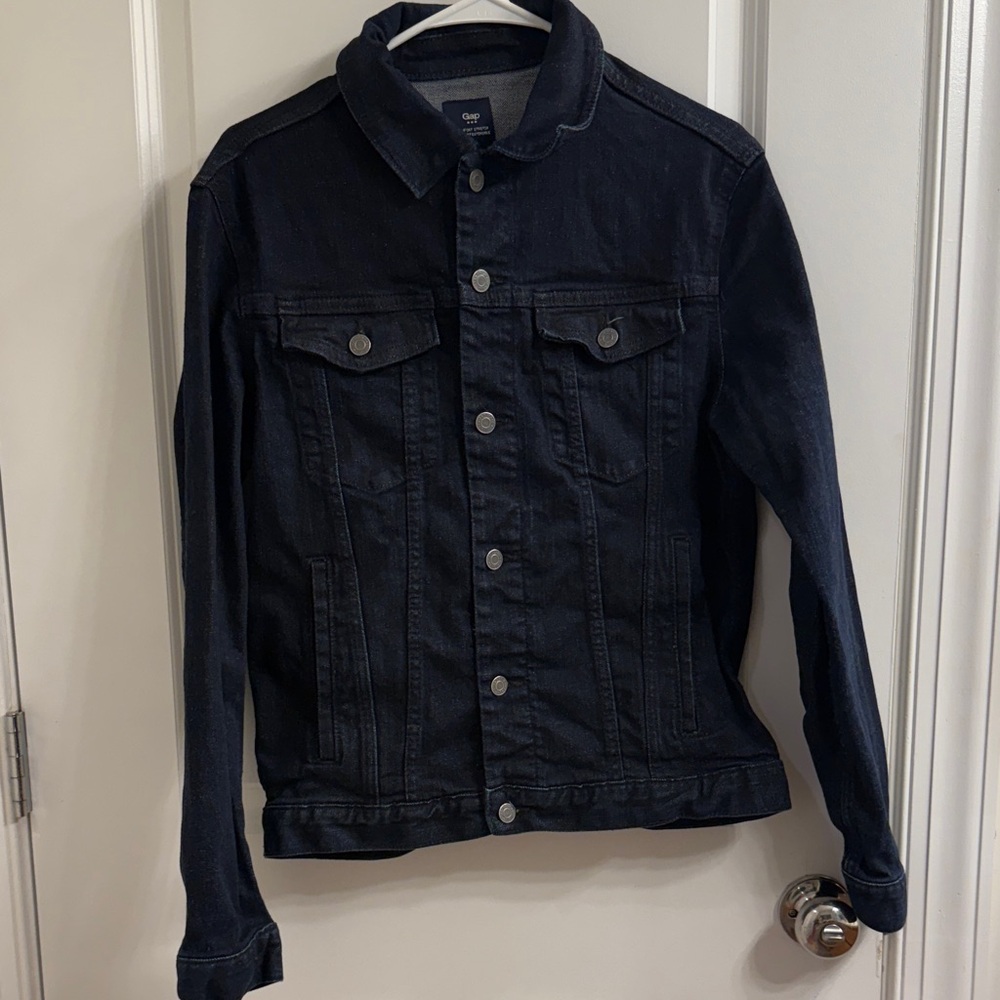 GAP Men's Dark Blue Denim Jacket